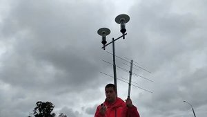 Связь через спутник SO-50 на антенну LORA AY-V3U4-Q20M