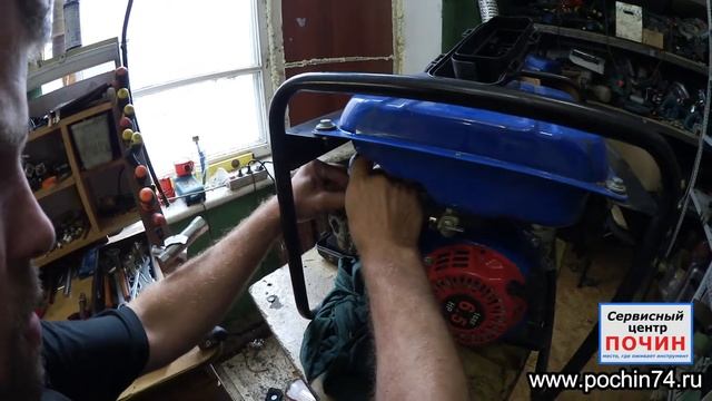 Ремонт бензинового генератора СПЕЦ SB2700 || Бензин попал в масло || Чистка карбюратора смотреть онлайн