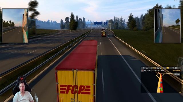 Euro Truck Simulator 2 - timplise Бремен - Цюрих