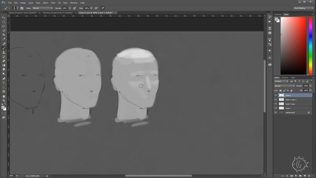 Основы объёмного рисования в Photoshop