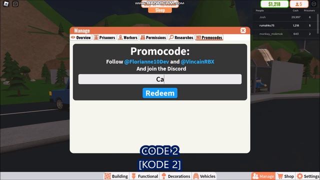 *NEW UPDATE CODES* [?RANKING] My Prison ROBLOX | LIMITED CODES TIME | May 7, 2023 смотреть онлайн