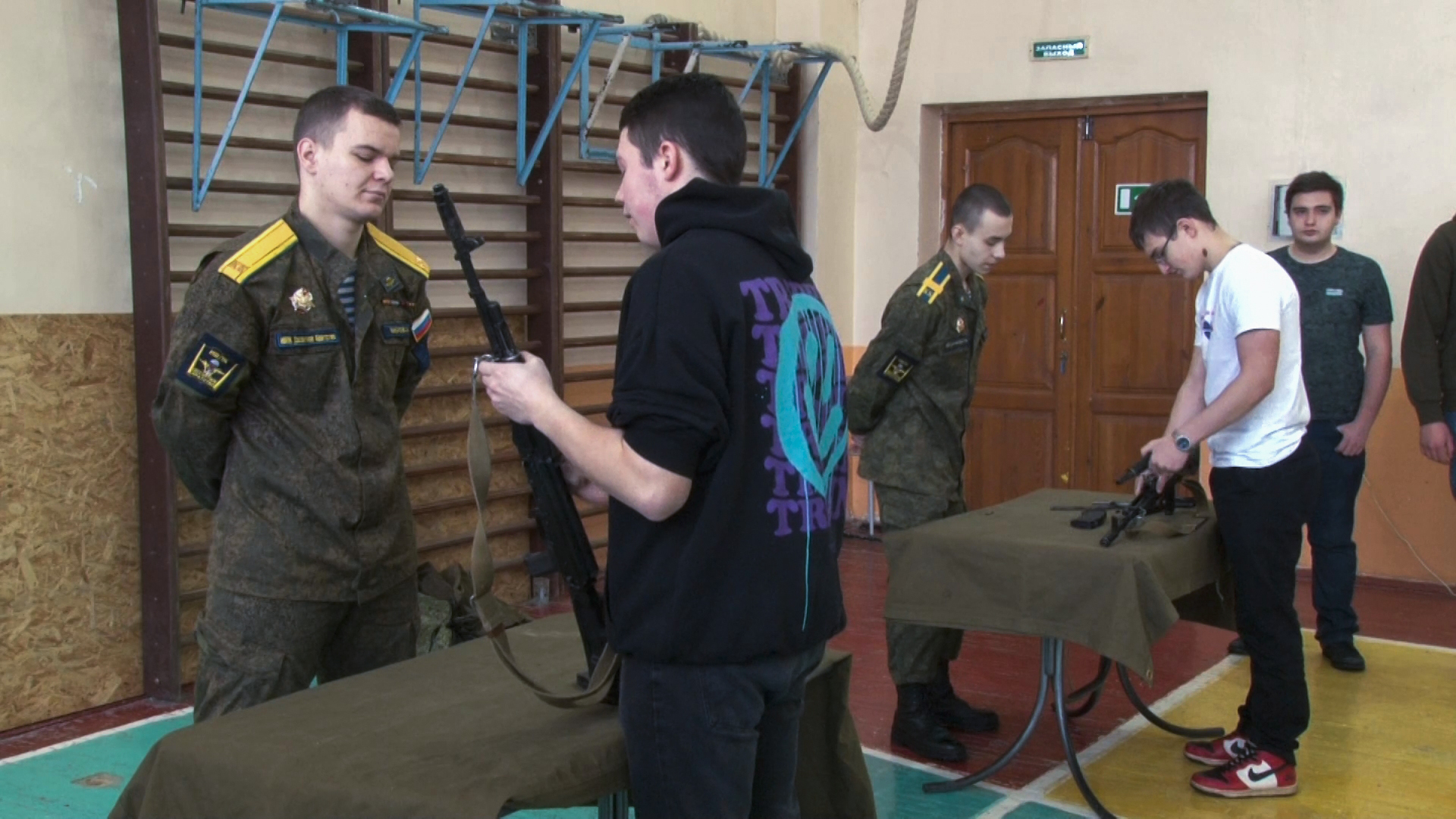В Рязанском политехе провели мастер-класс по начальной военной подготовке