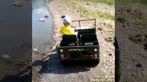 Детский джип . своими руками