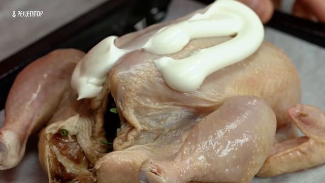 Курица с чесноком и розмарином [Рецепты от Рецептор] смотреть онлайн