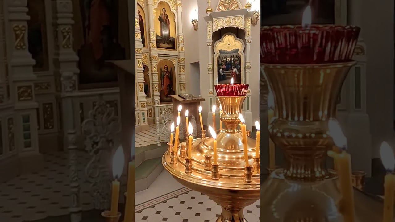 Люблю смотреть на горящие во время службы свечи #tataanriпитер #храмсошествиясвятогодуханаапостолов