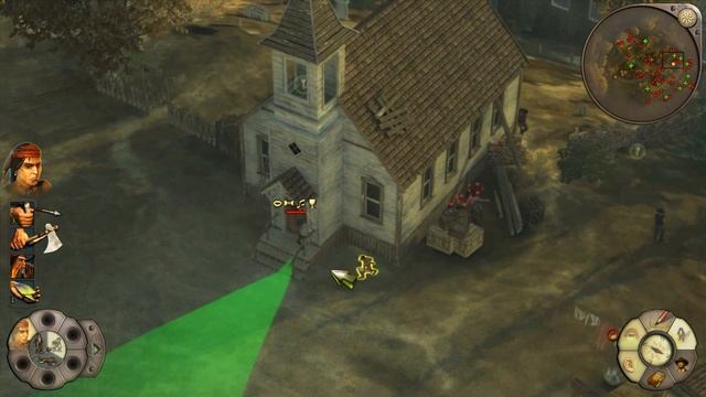 Десперадо 3: Cхватка в прериях - Helldorado - прохождение - миссия 3-1 - Дорога через город