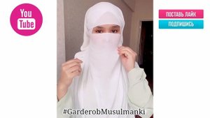КАК ЗАВЯЗАТЬ ХИДЖАБ/НИКАБ?ЛЕГКО И ПРОСТО!TUTORIAL HIJAB/NIQAB
