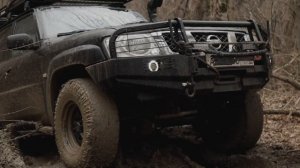 Покатушки по грязи.Toyota 4Runner,Land cruiser 80,Hilux,Patrol,L200,УАЗы ..но маршрут не прошли