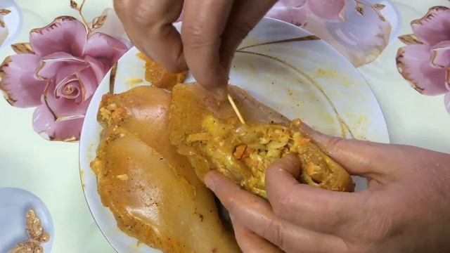 Фаршированная куриная грудка смотреть онлайн