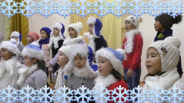 Здравствуй, гостья -зима! исполняют учащиеся 3 "а" класса смотреть онлайн