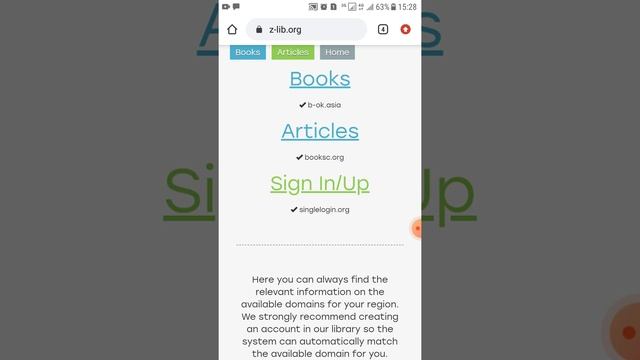 Download books 100%free by using z- library//part 1