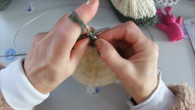 МАСТЕР КЛАСС УРОКИ ВЯЗАНИЯ БЕСШОВНЫЕ ТАПОЧКИ НА 2 СПИЦАХ ОРИГИНАЛЬНЫЙ БАНТ "BUTTERFLY" | ХАНИ И АНH