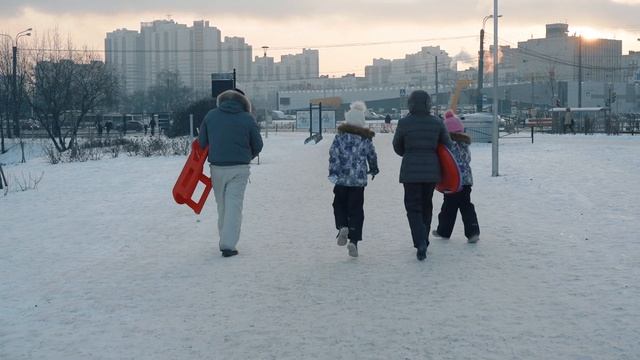 Строительный трест. Жилой комплекс «Новое Купчино», зима 2021