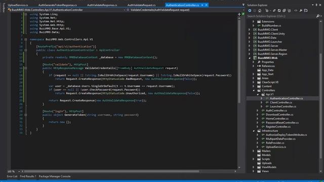 ? Authorization API (2) • Auto Updater • MMO Game Development with Unity • (Pt. 423) смотреть онлайн