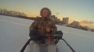 Как управляется мотобуксировщик SnowDog Sport B420