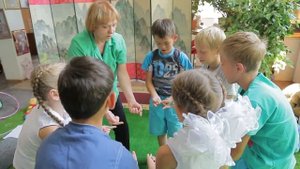 Урок актерского мастерства. Детская театральная студия Pozitiv Studio