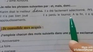 #الدعم_اليسير_فرنسية_الخامس# Pour communiquer en Français  5eme année page 98