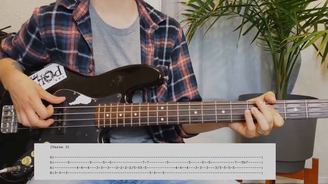 Peach Pit - Tommy's Party: Bass Cover (With Tabs) смотреть онлайн