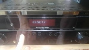 Pioneer VSX-519V Сброс настроек на заводские. Factory reset.