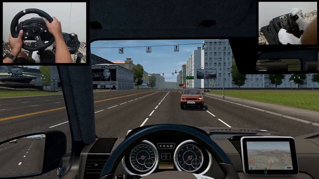 Mercedes-Benz G65 AMG - City Car Driving | Logitech G920 Steering Wheel смотреть онлайн