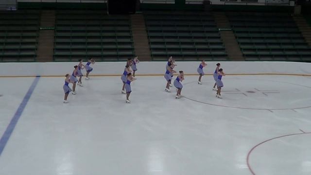 Hockettes Novice Midwestern Sectional Official Practice #1 смотреть онлайн