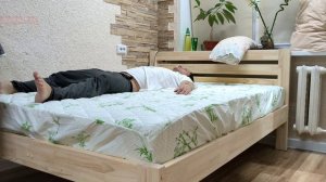 Матрас Аскона средней жесткости двусторонний. Опыт использования