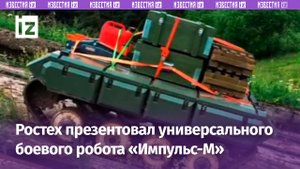 Ростех презентовал универсального боевого робота «Импульс-М» с грузоподъемностью до тонны