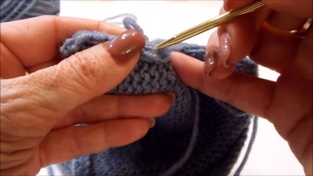 Как сшивать вязаное изделие - 2 способа (крючок и игла). Мастер класс. смотреть онлайн