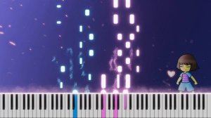 Fallen Down from Undertale OST - Piano Tutorial