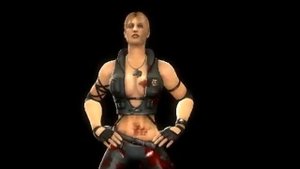 Mortal Kombat 9 Fatality Sonya Blade Xbox 360