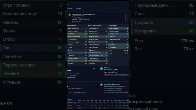 Мбаппе Игрок Барсы Football Manager 2023 #shorts