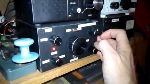 Супергетеродин RA3AAE, вечерний прием 80м в городе