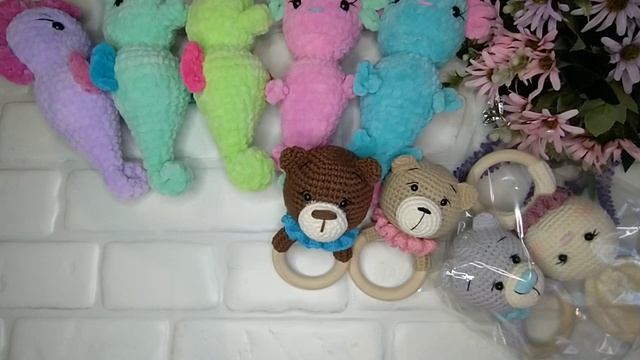 Немного обо всём ?#вязаныеигрушки #вяжуназаказ