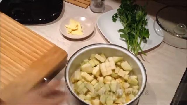 Суп с баклажанами и рисом (для детей с 1 года)