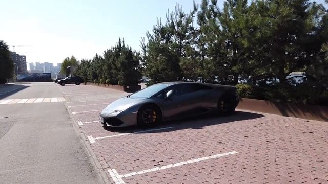 Москва Бизнес центр PortPlaza ламборджини женщина с вислом/прогулки по москве