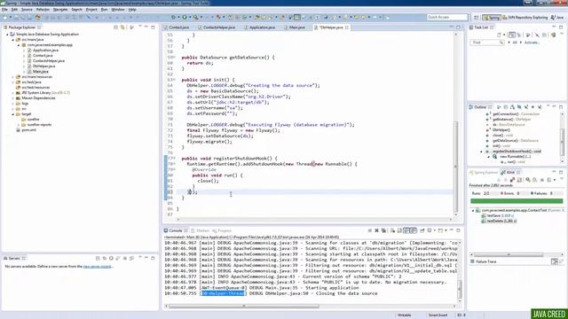 Java Creed - Simple Java Database Swing Application - Part 10 - Simple User Interface смотреть онлайн
