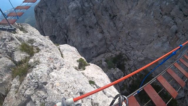 Отпуск в Крыму 2019. Эпизод 4/6. Экскурсия. Ай-Петри.  Подвесной мост смотреть онлайн