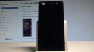 How to Factory Reset SONY Xperia XA2 - Wipe Data / Restore Android |HardReset.Info