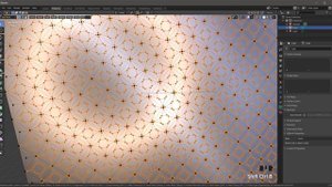 Blender 3D: How to make holes in a mesh