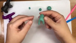 лошадка из пластилина