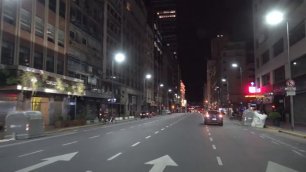 Буэнос-Айрес - Ночная поездка - Поездка в центр города.
