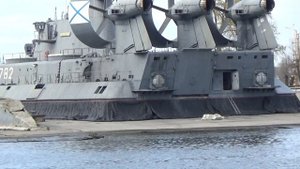 ✅ Десантный корабль на воздушной подушке проекта 12322 "Зубр". Балтийск.