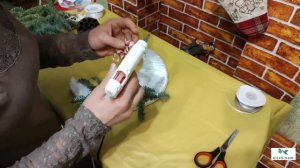 DIY Новогоднее украшение Месяц своими руками
