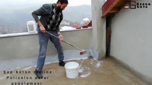 BETON ŞAP ÜZERİNE ekonomik su yalıtımı HD