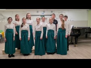 Р. Глиэр, сл. Плещеева «Вечер»