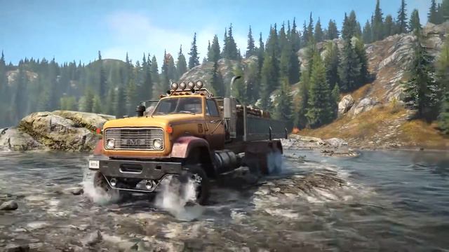 SnowRunner - GMC MH9500 Garage Showcase