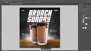 Restaurant Social Media Banner or Food Menu Design Tutorial | Adobe Photoshop Tutorial