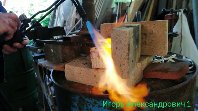 Опыт. Паяю медью самокал к низкоуглеродистому прутку конструкционной стали для токарной стамески