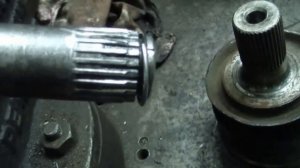 MAZDA 3 Ремонт привода   (поколхозили)