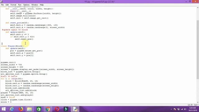 Block Shooter Game using pygame | python | download | codedeveloper